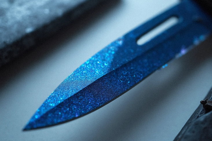 Doppler Sapphire Knife